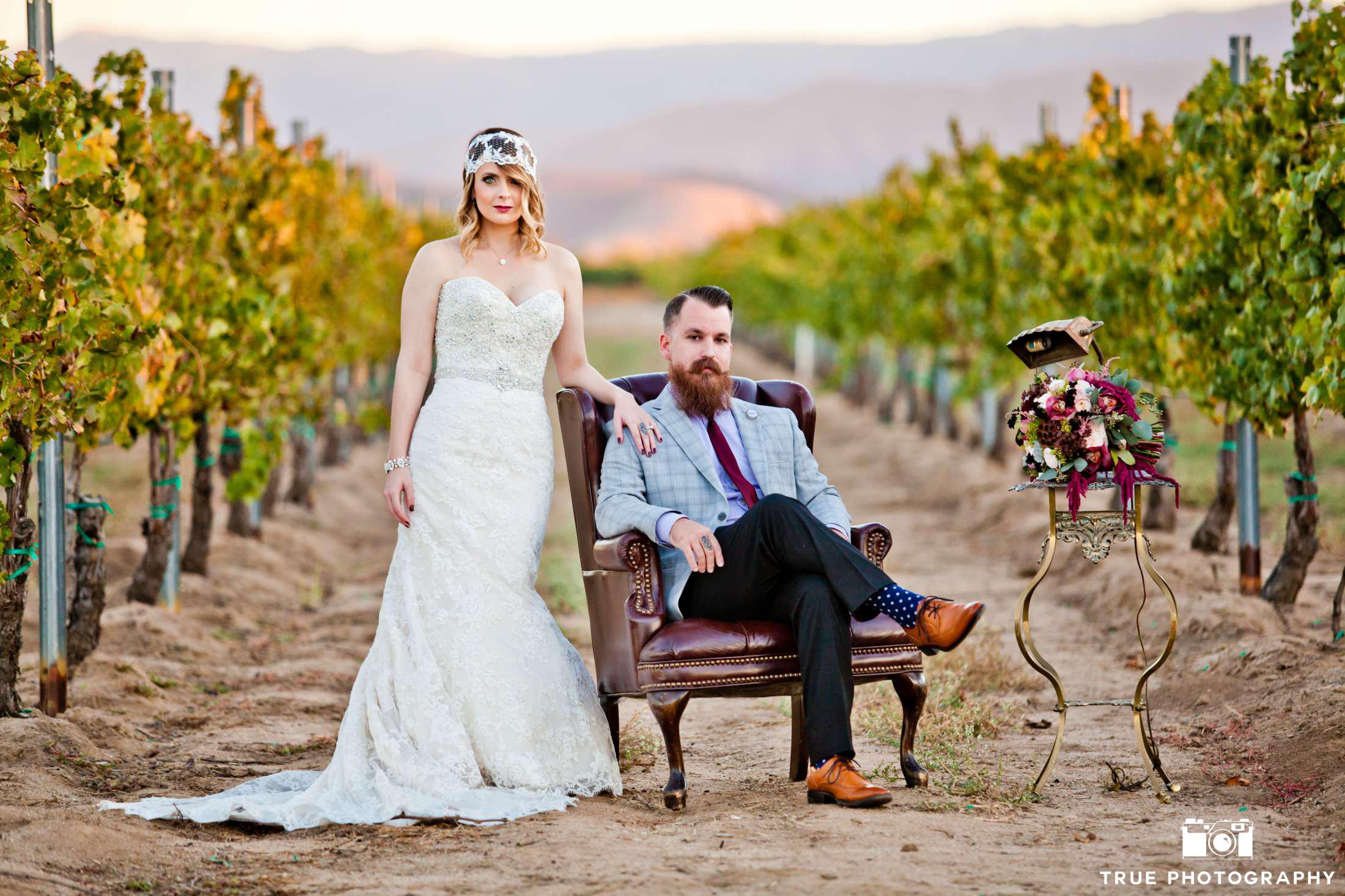 This Classic Vintage Wedding Theme Brings Back the Past in Elegant Style