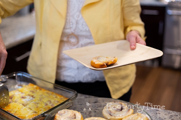 Ecofriendly Mothers Day Brunch Menu Preparation