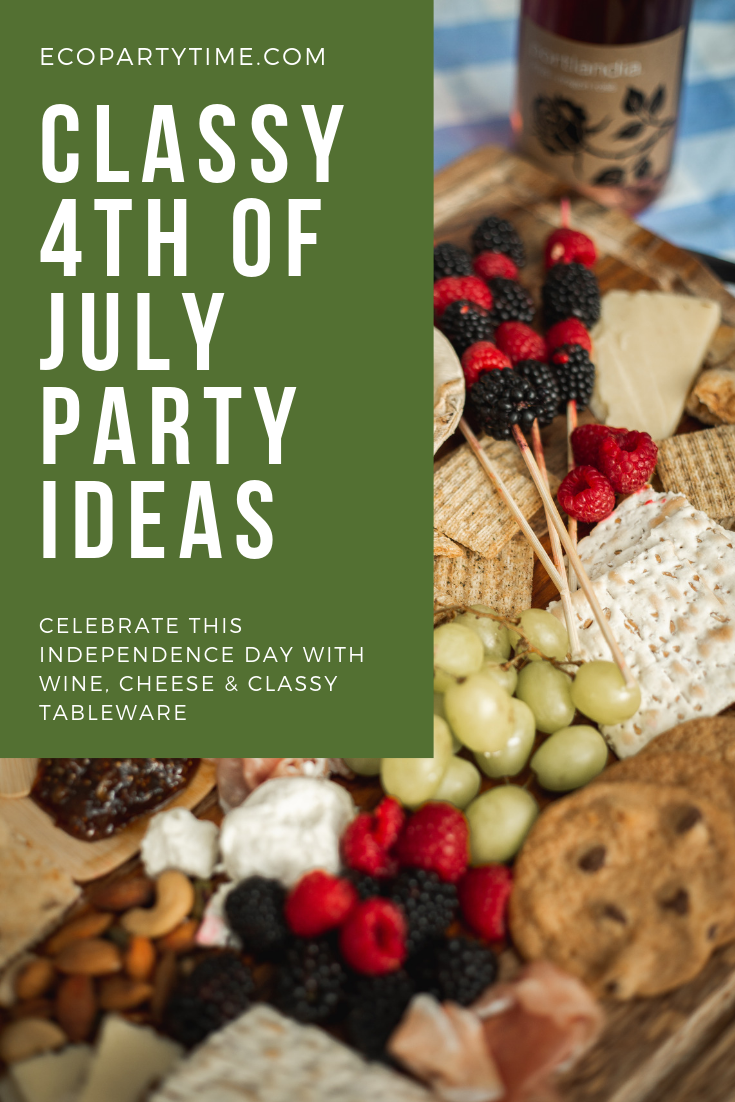 How to throw a Classy, Eco-friendly Fourth of July Picnic -Ecopartytime