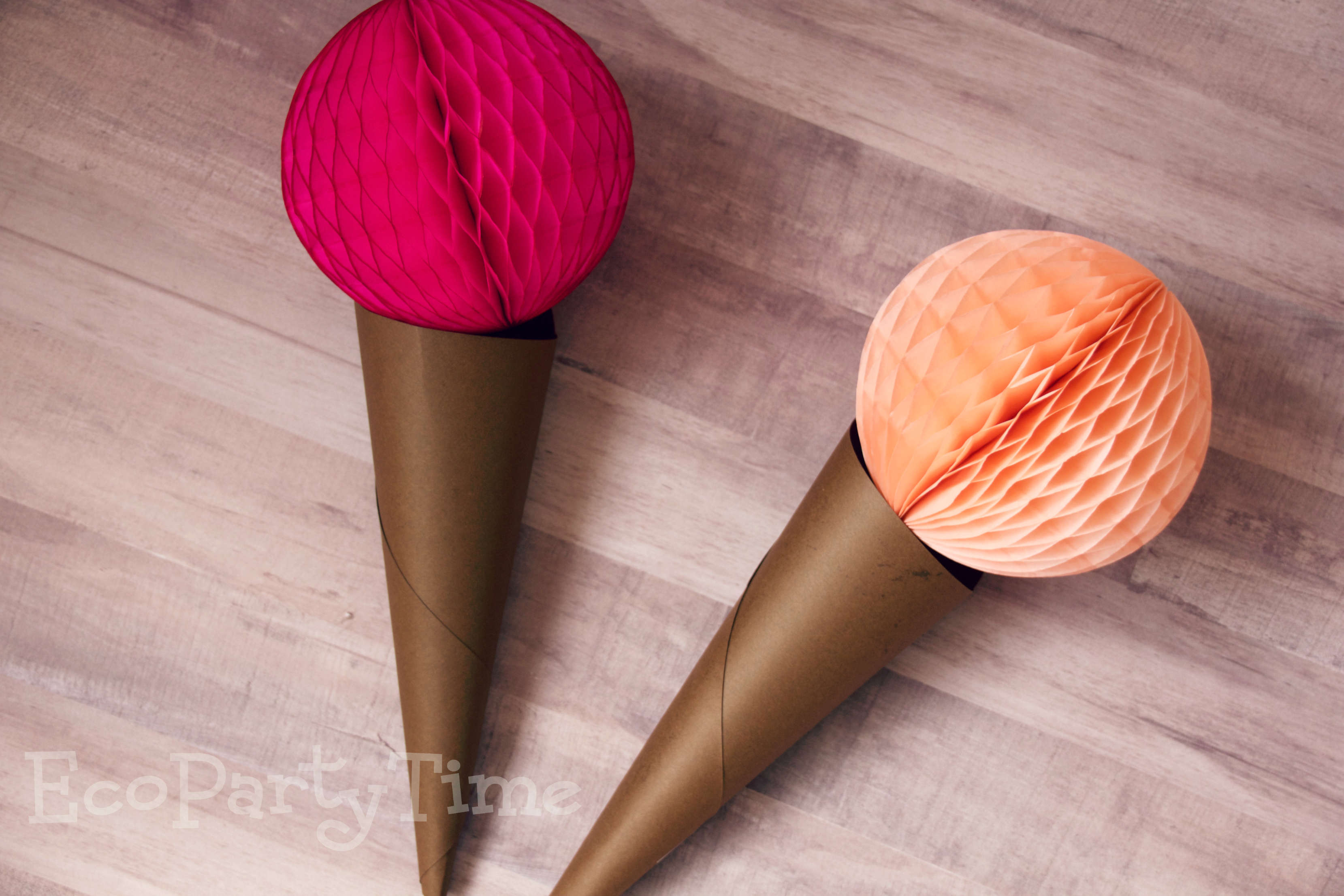 Ecopartytime: Fun Uses for Tissue Balls and Fans