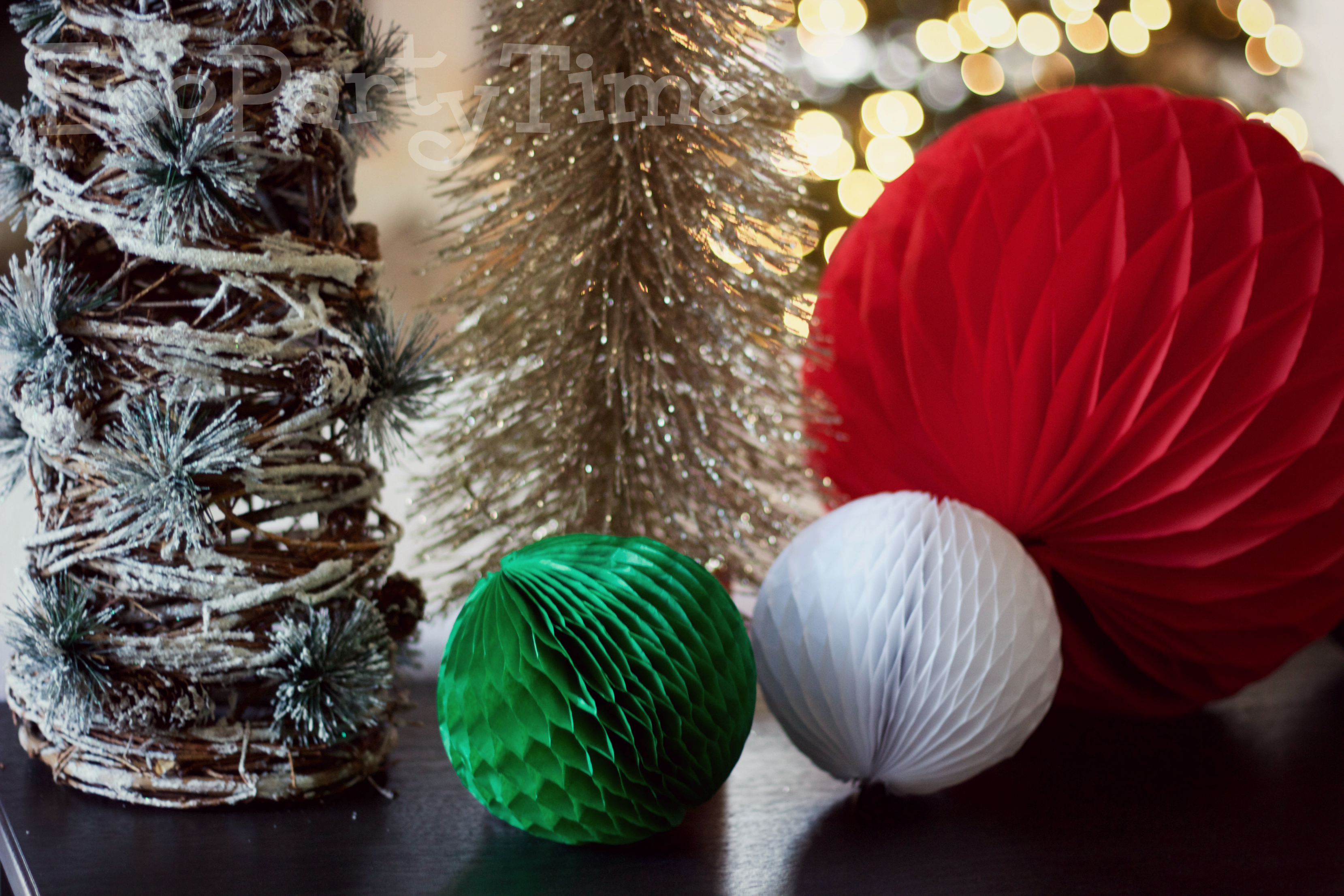 Ecopartytime: Gingerbread House Decorating Party 