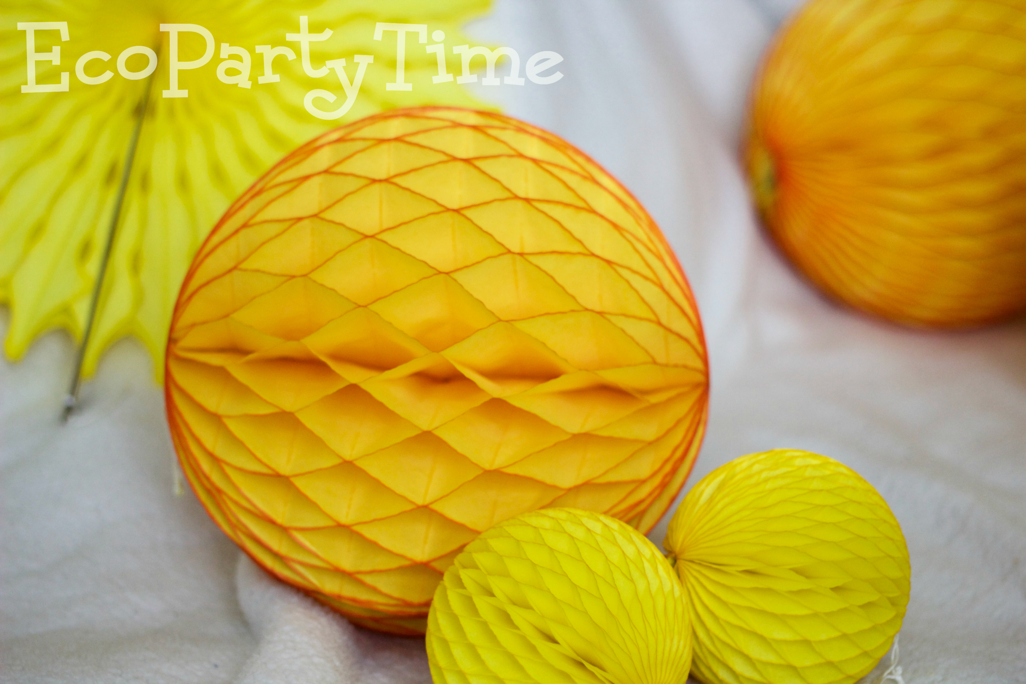 Ecopartytime: Bumble Bee Birthday Party 
