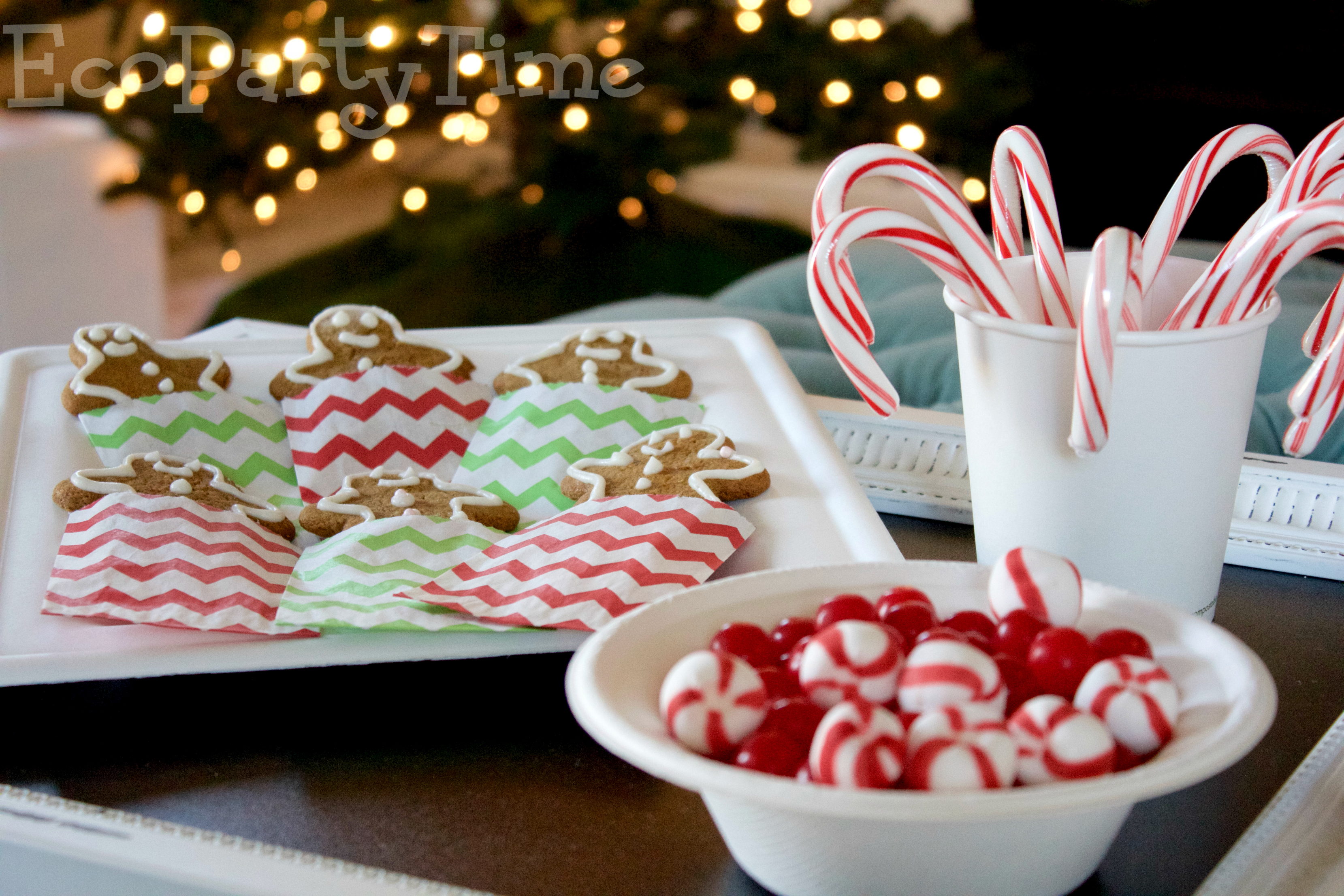 Ecopartytime: Gingerbread House Decorating Party
