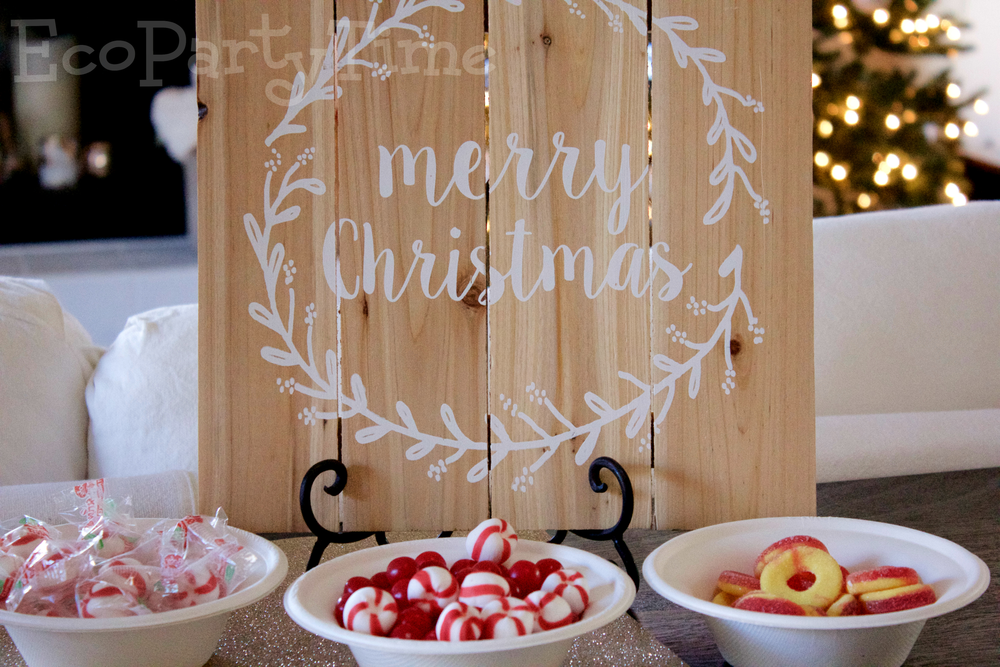 Ecopartytime: Gingerbread House Decorating Party 