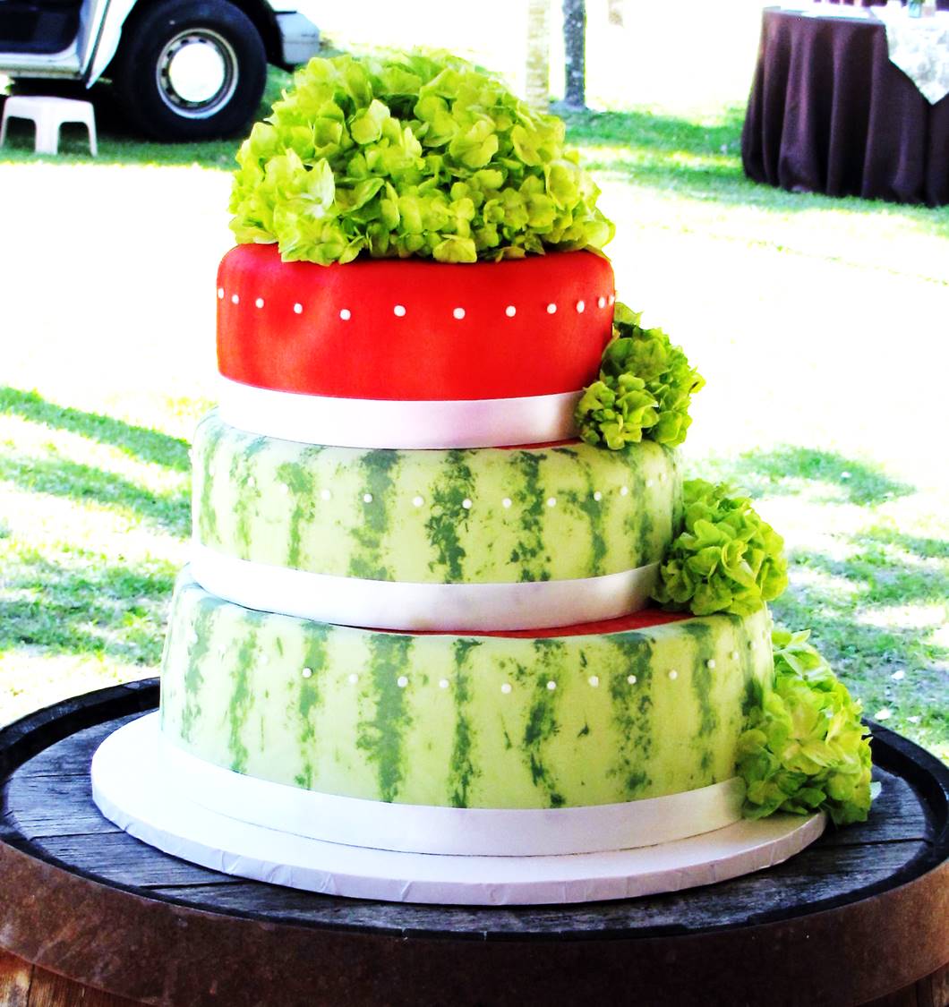 Eco-chic Watermelon Wedding - Eco Party Time -Summertime Wedding Ideas